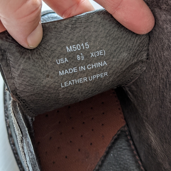 PROPET men's brown leather shoes - Picture 10 of 11